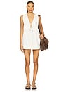 view 1 of 3 Webster Romper in Ecru Wash