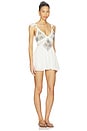 view 2 of 4 Enchanted Romper in Ivory Combo
