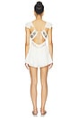 view 3 of 4 Enchanted Romper in Ivory Combo