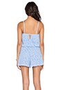 view 4 of 5 Tahlia Lace Romper in Bluebell