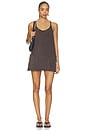 view 1 of 3 x FP Movement Hot Shot Mini Romper Dress in Chocolate