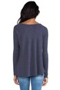 view 3 of 5 Rockabilly Raglan Thermal in Midnight Tide