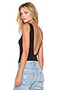 view 1 of 5 High Neck Low Back Bodysuit in Black