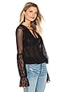 view 2 of 5 Far Away Top in Black