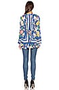 view 3 of 3 Violet Hill Printed Tunic Top in Blue