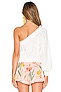 view 3 of 4 Anabelle Asymmetrical Top in Ivory