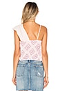 view 3 of 4 Call On Me Print Top in Ivory