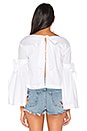 view 3 of 4 So Obviously Yours Top in White