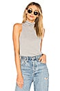 view 1 of 4 Topanga Sleeveless Turtleneck in Grey