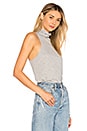 view 2 of 4 Topanga Sleeveless Turtleneck in Grey