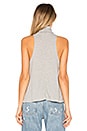 view 3 of 4 Topanga Sleeveless Turtleneck in Grey