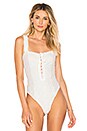 view 2 of 5 Make Me Up Bodysuit in Ivory
