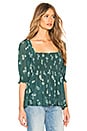view 2 of 4 Delta Dawn Top in Green