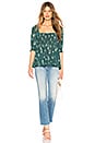 view 4 of 4 Delta Dawn Top in Green