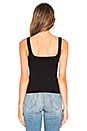 view 3 of 4 Square One Seamless Cami in Black
