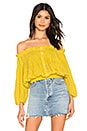 view 1 of 4 Dancing Till Dawn Top in Yellow