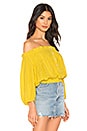view 2 of 4 Dancing Till Dawn Top in Yellow