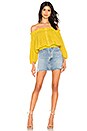 view 4 of 4 Dancing Till Dawn Top in Yellow