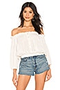 view 1 of 4 Dancing Till Dawn Top in White