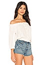 view 2 of 4 Dancing Till Dawn Top in White