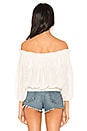 view 3 of 4 Dancing Till Dawn Top in White