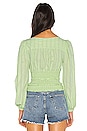 view 3 of 4 Lolita Top in Green