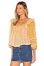 view 2 of 4 BLUSA MOSTLY MEADOW in Yellow