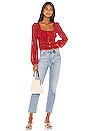 view 4 of 4 Lolita Top in Red