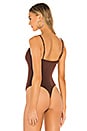 view 4 of 5 Cowls In The Club Bodysuit in Brown