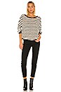 view 4 of 4 Breton Striped Pullover in Black