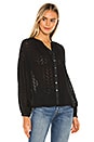 view 2 of 5 Maddison Eyelet Blouse in Black