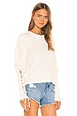 view 2 of 5 Tasha Thermal Tee in Ivory