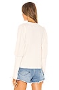 view 3 of 5 Tasha Thermal Tee in Ivory