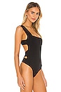 view 3 of 5 Oh She's Strappy Bodysuit in Black