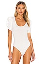view 2 of 5 Ava Bodysuit in White
