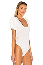 view 3 of 5 Ava Bodysuit in White