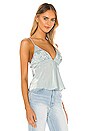 view 2 of 4 Lyric Satin Cami in Sky