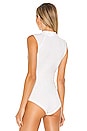 view 4 of 5 Muscle Beach Bodysuit in White