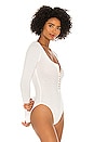 view 3 of 6 Dylan Thermal Bodysuit in Ivory