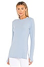 view 1 of 5 X FP Movement Blissed Out Long Sleeve in Aurora Blue