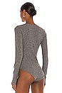 view 4 of 5 Dylan Thermal Bodysuit in Black