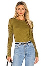 view 1 of 4 Natasha Tee in Olive
