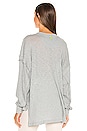view 4 of 5 X FP Movement One Up Long Sleeve Top in Heather Grey