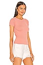 view 2 of 4 Weekday Smalls Baby Tee in Copper Rose