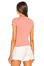 view 3 of 4 Weekday Smalls Baby Tee in Copper Rose