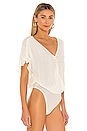 view 3 of 5 Cleo Bodysuit in Ivory