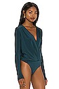 view 3 of 5 Turnt Bodysuit in Overboard
