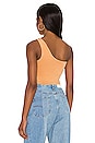 view 3 of 4 Hot Shot One Shoulder Top in Toasted Coconut