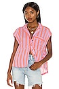 view 1 of 4 Play It Cool Stripe Top in Sorbet Combo