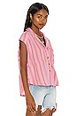 view 2 of 4 Play It Cool Stripe Top in Sorbet Combo